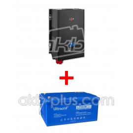 Комплект резервного питания LogicPower 2,5кВт/ Ultracell LiFePO4 24В 200Aч 5,12кВт